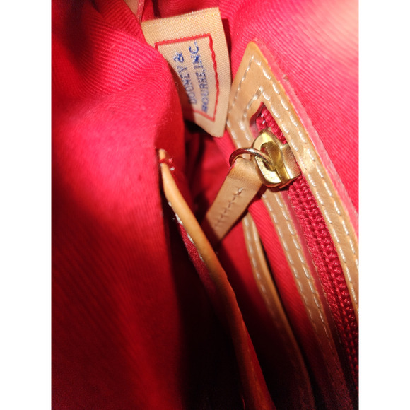 Dooney and Bourke Quilted Leather Handbag with COA - Picture 15 of 16